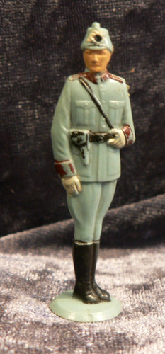 Policeman with tschako - with,