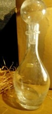 Carafe/bouteille  BIOT (verre bullé)