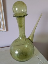 Très Belle Et Grande Carafe Verrerie De Biot