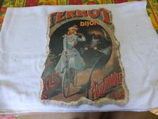 PUBLICITE MOTO TERROT PLAQUE PUBLICITAIRE PLATRE