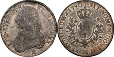 Louis XVI - Ecu 1790 Marseille