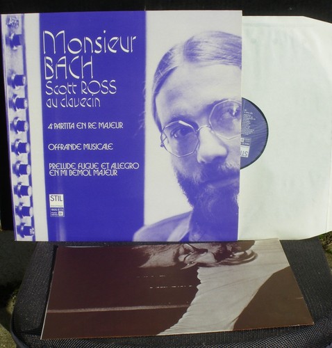 Monsieur bach scott ross nm - lp,