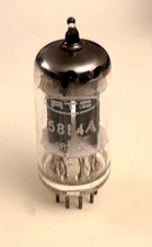 Un tube double triode 5814A RTC = 12AU7 ECC82 testé