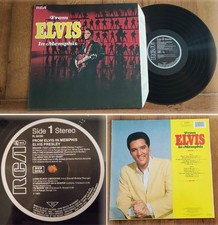DISQUE LP 33t RPM (12") ELVIS PRESLEY « From Elvis in Memphis »ROCK Germany 1983