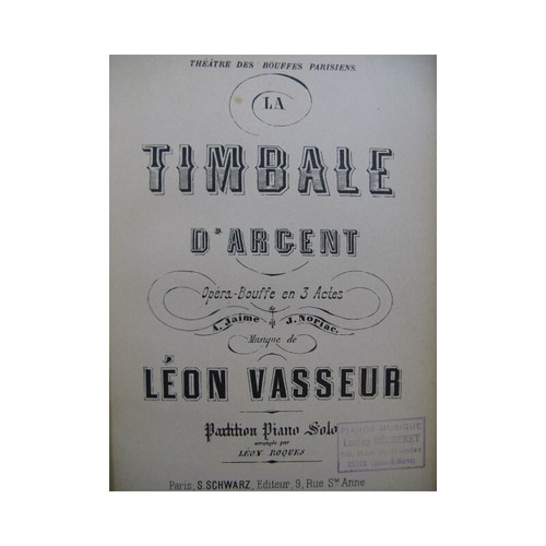 Vasseur léon timbale - léon, la