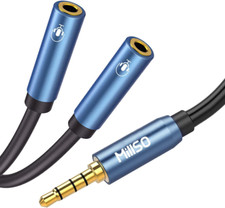 3.5mm TRRS Stereo Splitter