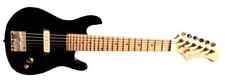 Mini guitare électrique Delson type Stratocaster humbucker Harley Benton Tuners Straplock