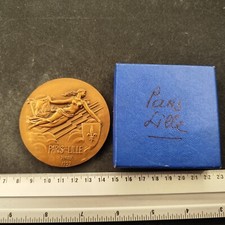 MEDAILLE ELECTRIFICATION PARIS LILLE 1959 SNCF CHEMINS DE FER REF15810J