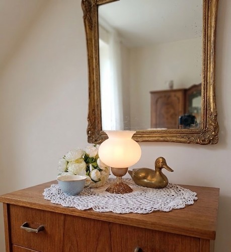 Lampe poser upcyclée - à,