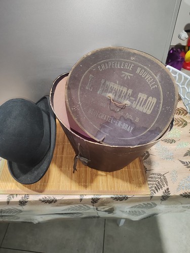 Chapeau melon ancien style - chapeau,
