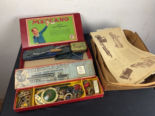 Lot boite meccano a et - 1,