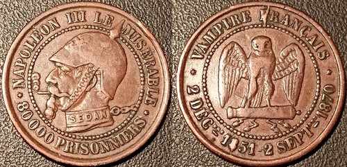Napoléon iii médaille - -,