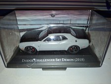 VOITURE AMÉRICAINE ALTAYA DODGE CHALLENGER SRT DEMON        COLLECTION 2018 1/43