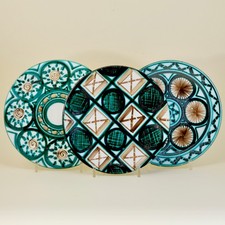 PICAULT Robert Vallauris 3 assiettes à dessert  (lot 5)