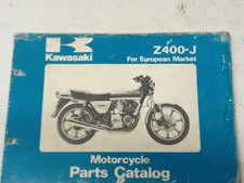 Kawasaki Z400 J . KZJ 400 catalogue pièces détachées spare parts list 1980