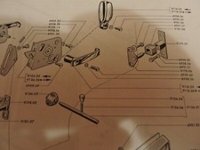 Neuf !! Centreur arrière de porte avant pour Peugeot J7 - Ref 917806