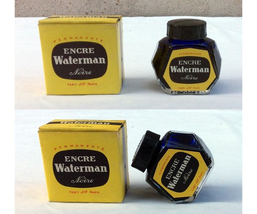 Flacon encre noire - noire,