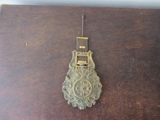Balancier de pendule en bronze