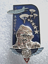 LES PARACHUTISTES COMMANDOS DU 1° RPIMA COS SAS AQUILA (TRANSLUCIDE + NUMEROTE)