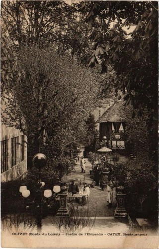 Cpa olivet jardin - cpa, olivet-jardin