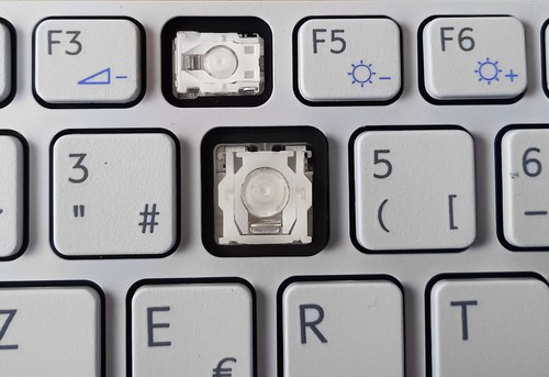 Touche clavier français - touche,