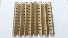 Meccano – 8 cornières 11 trous dorées