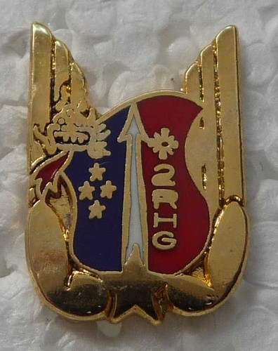 Pin militaire 2 regiment - pin's,