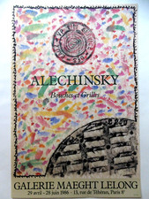 ALECHINSKY Pierre  Affiche