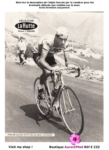Cyclisme 1971 coureur luis - coureur,