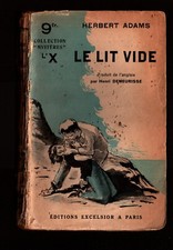 HERBERT ADAMS  LE LIT VIDE    EO  MYSTERES L'X