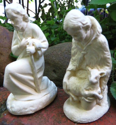 Santons plâtre peindre - plâtre, à