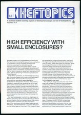 c1974 KEF Stereo Speaker High