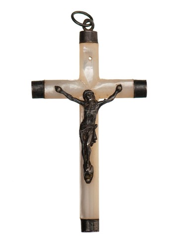 Ancien pendentif crucifix - ancien,