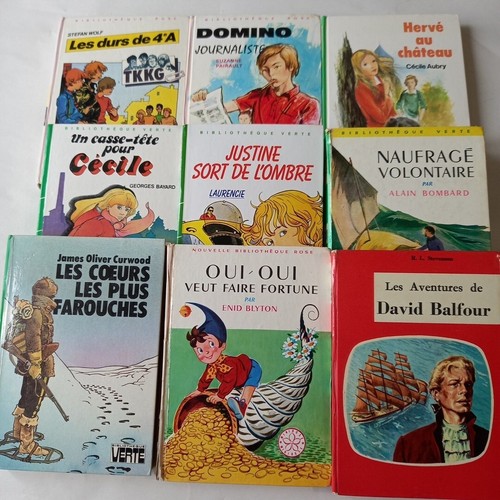 Lot livres bibliothèque - livres,