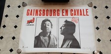 affiche originale Gainsbourg