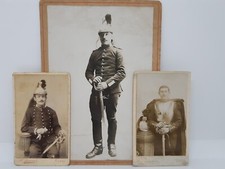 Anciennes photos régiment dragon cuirassiers soldats militaire vers 1890