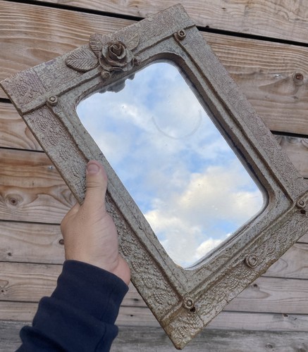 Miroir grès terre cuite - grès,