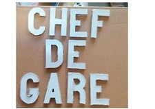 Lettres "Chef de Gare"