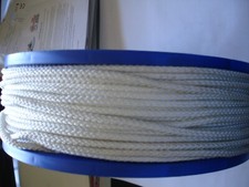 drisse polypropylène blanc diamètre: 6 MM  longueur: 150m pour bateaux