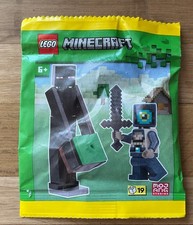 LEGO SET MINECRAFT POLYBAG FOIL FIGURINE 662507 ENDERMAN ENDER KNIGHT DUEL