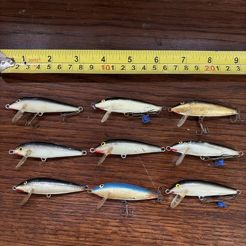 Rapala countdown minnows - 9,