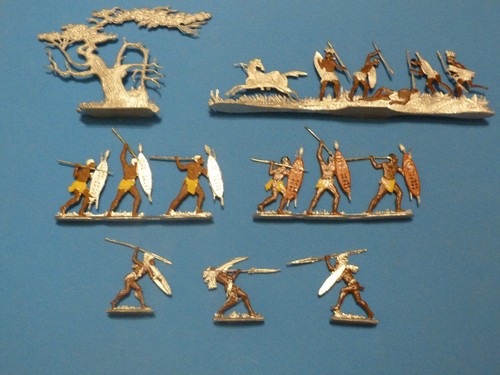 Plats étain zinnfiguren - -,
