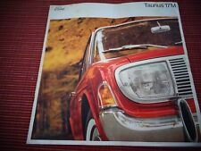 CATALOGUE FORD TAUNUS 17 M    ( réf 66 )