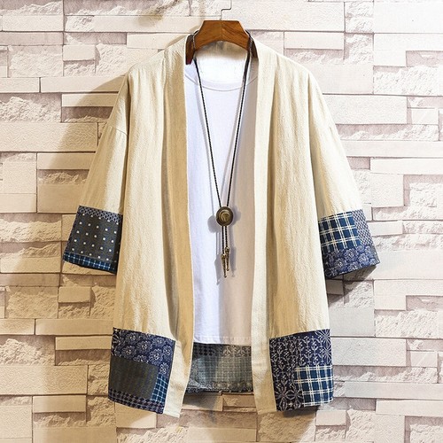 Hommes hanfu shirt - coton, lin