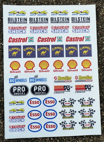 Autocollants stickers rock - rc,
