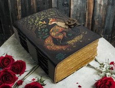 Journal en cuir de renard cuir