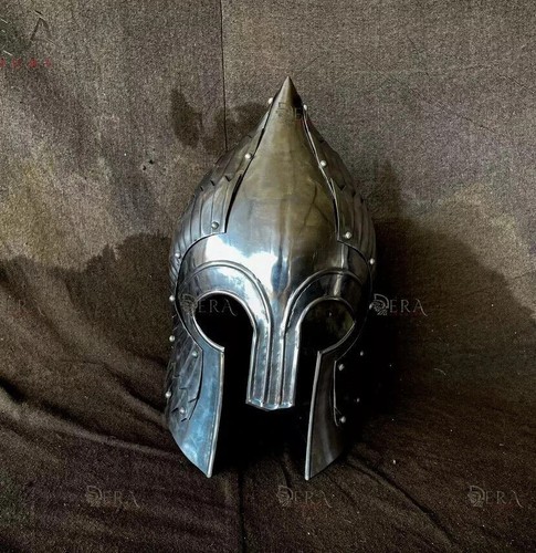 Casque médiéval acier du - médiéval, en