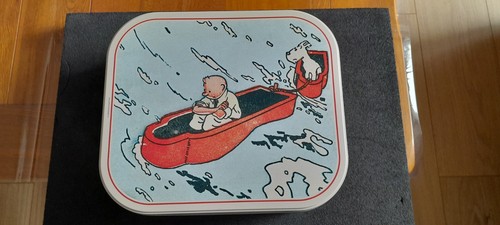 Boite tintin biscuit - biscuit, delacre
