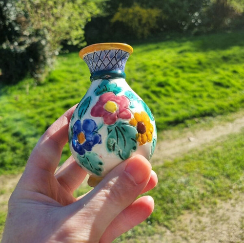 Petit vase signé 1 - vase, "1/14