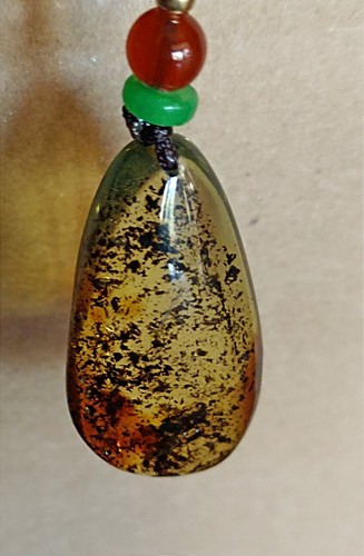 Pendentif ambre baltique - ambre, de
